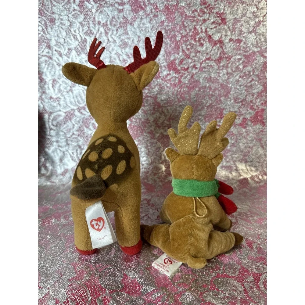 Ty Beanie Baby Lot‎ Of 2 Tinsel 8